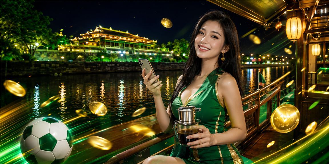 Người dùng tại Huế theo dõi kèo bóng đá và lịch thi đấu trên điện thoại bên cốc cà phê